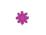 Pink Growing Snowflake